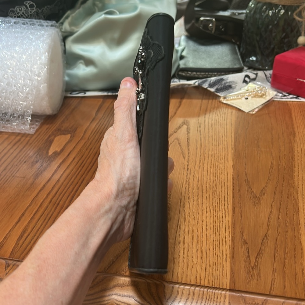 Prada Black Vinyl Long Wallet - Picture 6 of 11